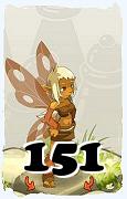 Un personnage du jeu Dofus, Eniripsa-Air, au niveau 151