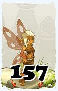 Un personaje del juego Dofus, Aniripsa-Aire, de nivel 157