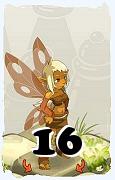 Un personnage du jeu Dofus, Eniripsa-Air, au niveau 16