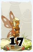 Un personnage du jeu Dofus, Eniripsa-Air, au niveau 17