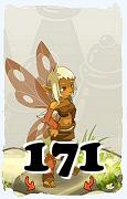 Un personnage du jeu Dofus, Eniripsa-Air, au niveau 171