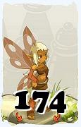 Un personnage du jeu Dofus, Eniripsa-Air, au niveau 174