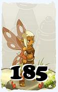 Un personnage du jeu Dofus, Eniripsa-Air, au niveau 185