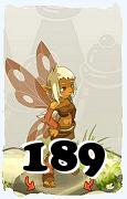 Un personnage du jeu Dofus, Eniripsa-Air, au niveau 189