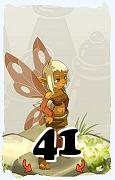 Un personaggio del gioco Dofus, Aniripsa-Aria, al livello 41