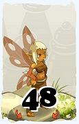 Un personaje del juego Dofus, Aniripsa-Aire, de nivel 48