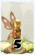 Un personnage du jeu Dofus, Eniripsa-Air, au niveau 5