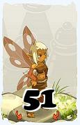 Un personaggio del gioco Dofus, Aniripsa-Aria, al livello 51