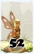 Un personnage du jeu Dofus, Eniripsa-Air, au niveau 52