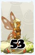 Un personnage du jeu Dofus, Eniripsa-Air, au niveau 53