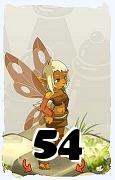 Un personaggio del gioco Dofus, Aniripsa-Aria, al livello 54