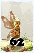 Un personaggio del gioco Dofus, Aniripsa-Aria, al livello 62