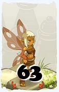 A Dofus character, Sacrier-Air, by level 63