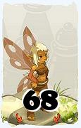 Um personagem do jogo Dofus, Eniripsa-Ar, de nivel 68