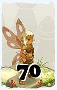 Un personaggio del gioco Dofus, Aniripsa-Aria, al livello 70