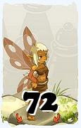 Un personaggio del gioco Dofus, Aniripsa-Aria, al livello 72