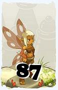 Un personaje del juego Dofus, Aniripsa-Aire, de nivel 87