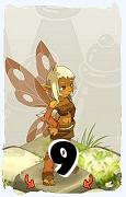 Un personaggio del gioco Dofus, Aniripsa-Aria, al livello 9