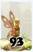 Um personagem do jogo Dofus, Osamodas-Ar, de nivel 93