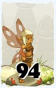 Un personaggio del gioco Dofus, Aniripsa-Aria, al livello 94