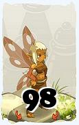 Un personaggio del gioco Dofus, Aniripsa-Aria, al livello 98