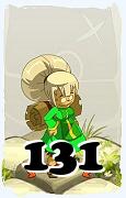 Un personnage du jeu Dofus, Iop-Air, au niveau 131