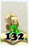 Um personagem do jogo Dofus, Enutrof-Ar, de nivel 132