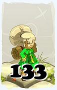 Un personnage du jeu Dofus, Iop-Air, au niveau 133