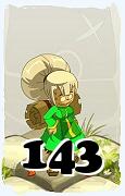 A Dofus character, Enutrof-Air, by level 143