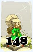 Um personagem do jogo Dofus, Roublard-Ar, de nivel 148