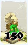 Um personagem do jogo Dofus, Enutrof-Ar, de nivel 150