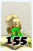 A Dofus character, Rogue-Air, by level 155