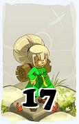 A Dofus character, Rogue-Air, by level 17