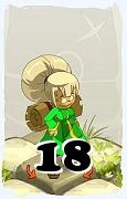 A Dofus character, Cra-Air, by level 18