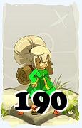 Um personagem do jogo Dofus, Pandawa-Ar, de nivel 190