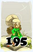 A Dofus character, Sacrier-Air, by level 195