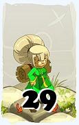 Un personnage du jeu Dofus, Zobal-Air, au niveau 29