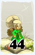 A Dofus character, Enutrof-Air, by level 44