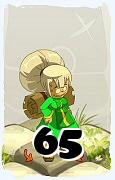 Um personagem do jogo Dofus, Enutrof-Ar, de nivel 65