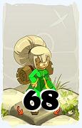 Um personagem do jogo Dofus, Enutrof-Ar, de nivel 68