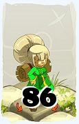 A Dofus character, Sacrier-Air, by level 86