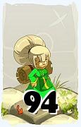 Um personagem do jogo Dofus, Enutrof-Ar, de nivel 94