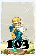 A Dofus character, Enutrof-Air, by level 103