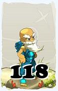 A Dofus character, Iop-Air, by level 118