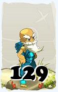 Um personagem do jogo Dofus, Roublard-Ar, de nivel 129