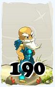 Um personagem do jogo Dofus, Roublard-Ar, de nivel 190