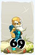 Um personagem do jogo Dofus, Roublard-Ar, de nivel 69