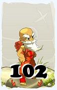 A Dofus character, Enutrof-Air, by level 102