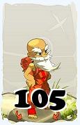 A Dofus character, Enutrof-Air, by level 105