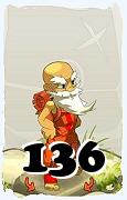 A Dofus character, Enutrof-Air, by level 136